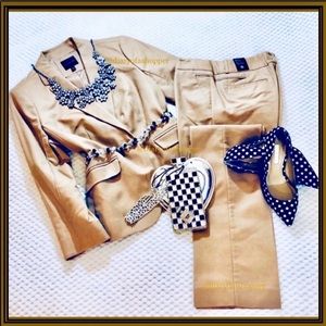 New Camel Pants Suit